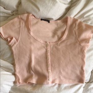 Brandy Melville Button Up Top